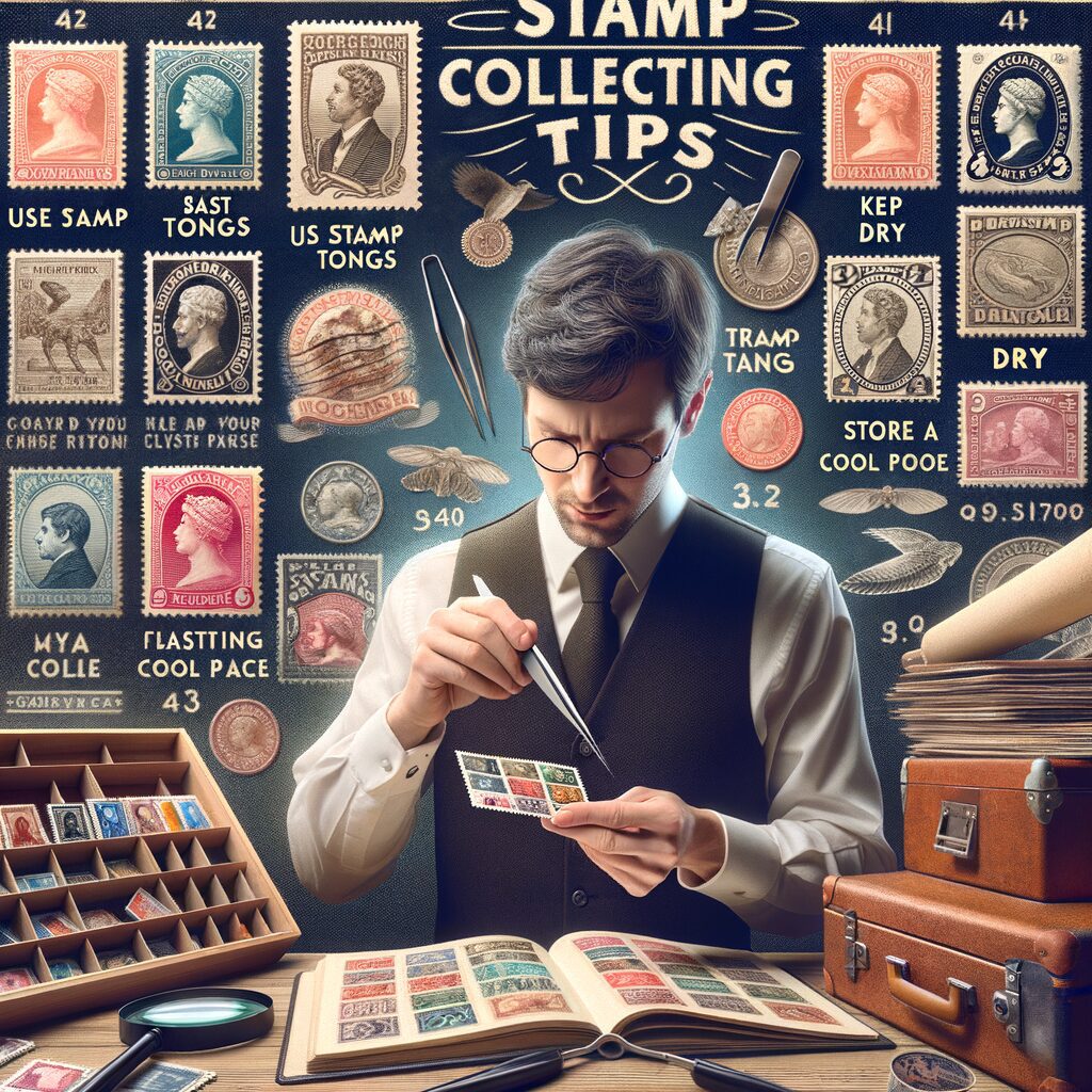 stamp collecting tips