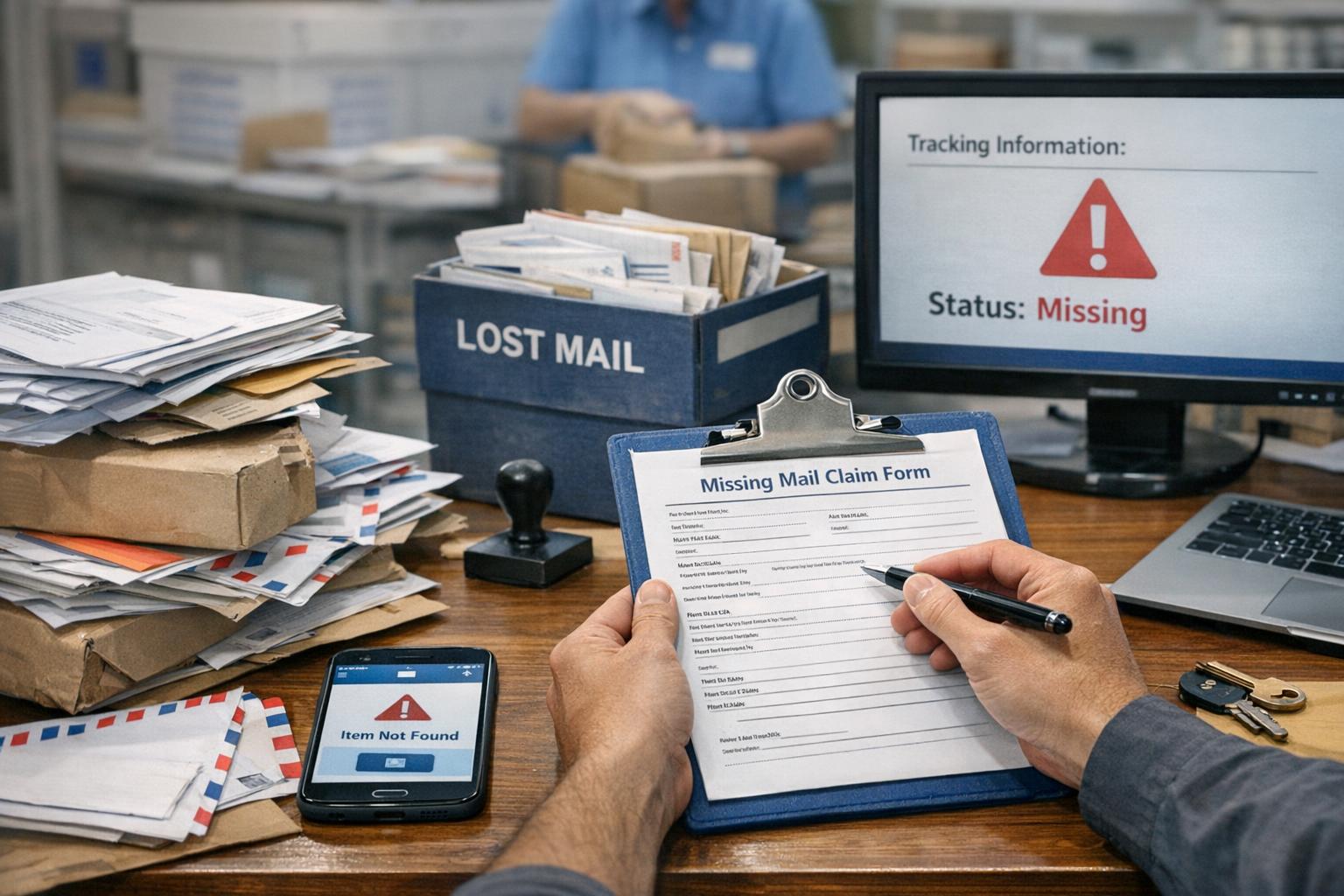 Lost Mail Claim Steps For Resolving Missing Mail Procedures